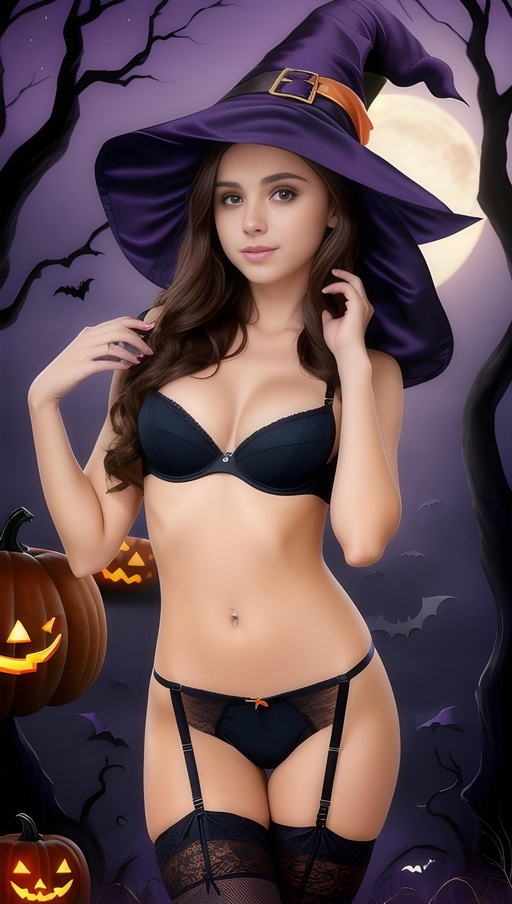 Spooky: Holiday, Halloween, Costume, Witch